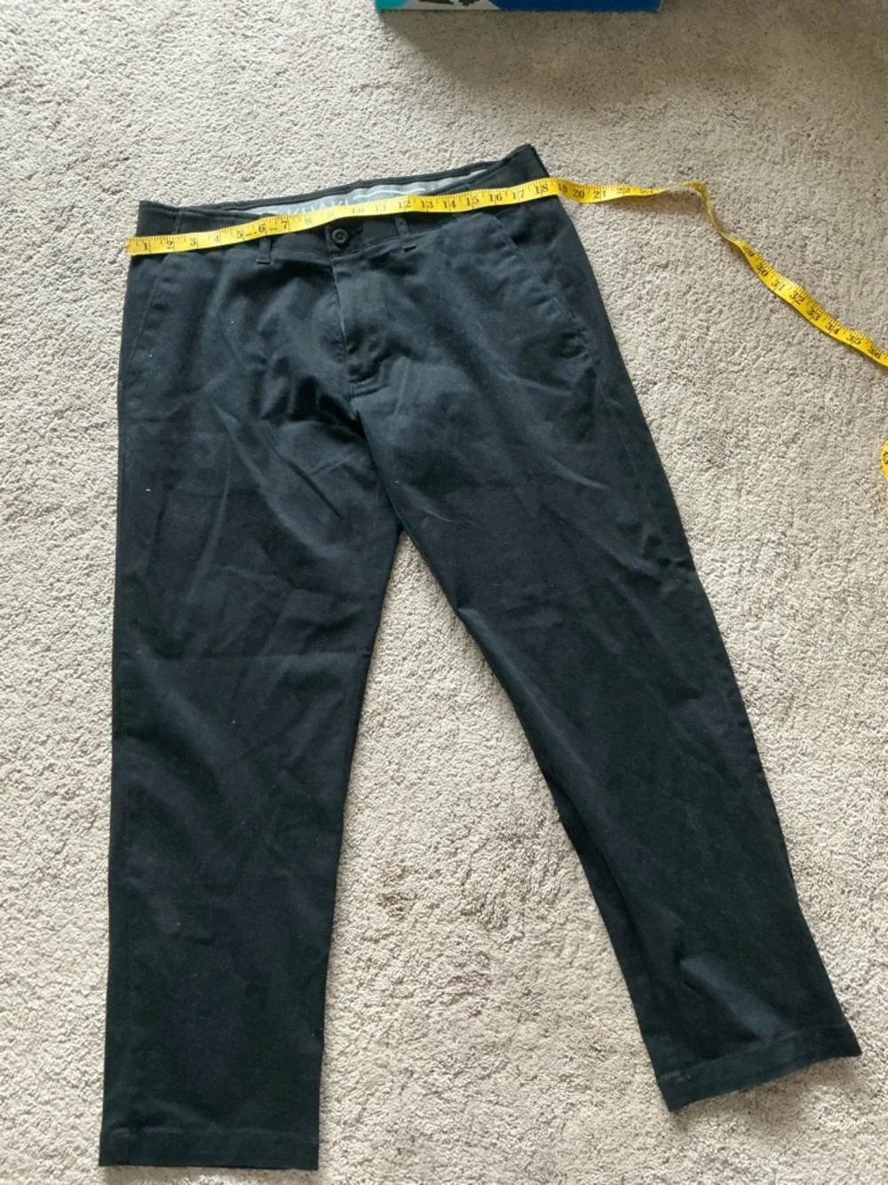 Haggar Life Khaki Comfort Chino Straight Fit Men’s Pants EUC